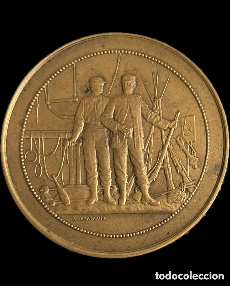 Medallas hist&oacute;ricas: Medalla Bronce Francesa Arthus Bernard - Foto 1