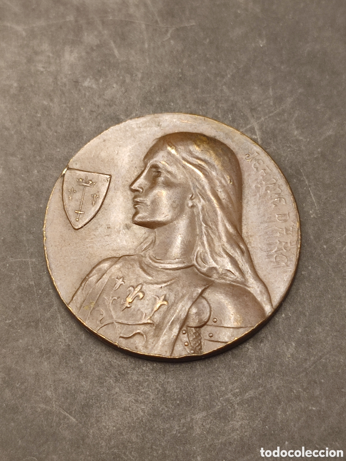 Medallas hist&oacute;ricas: Medalla de Juana de arco - Foto 1