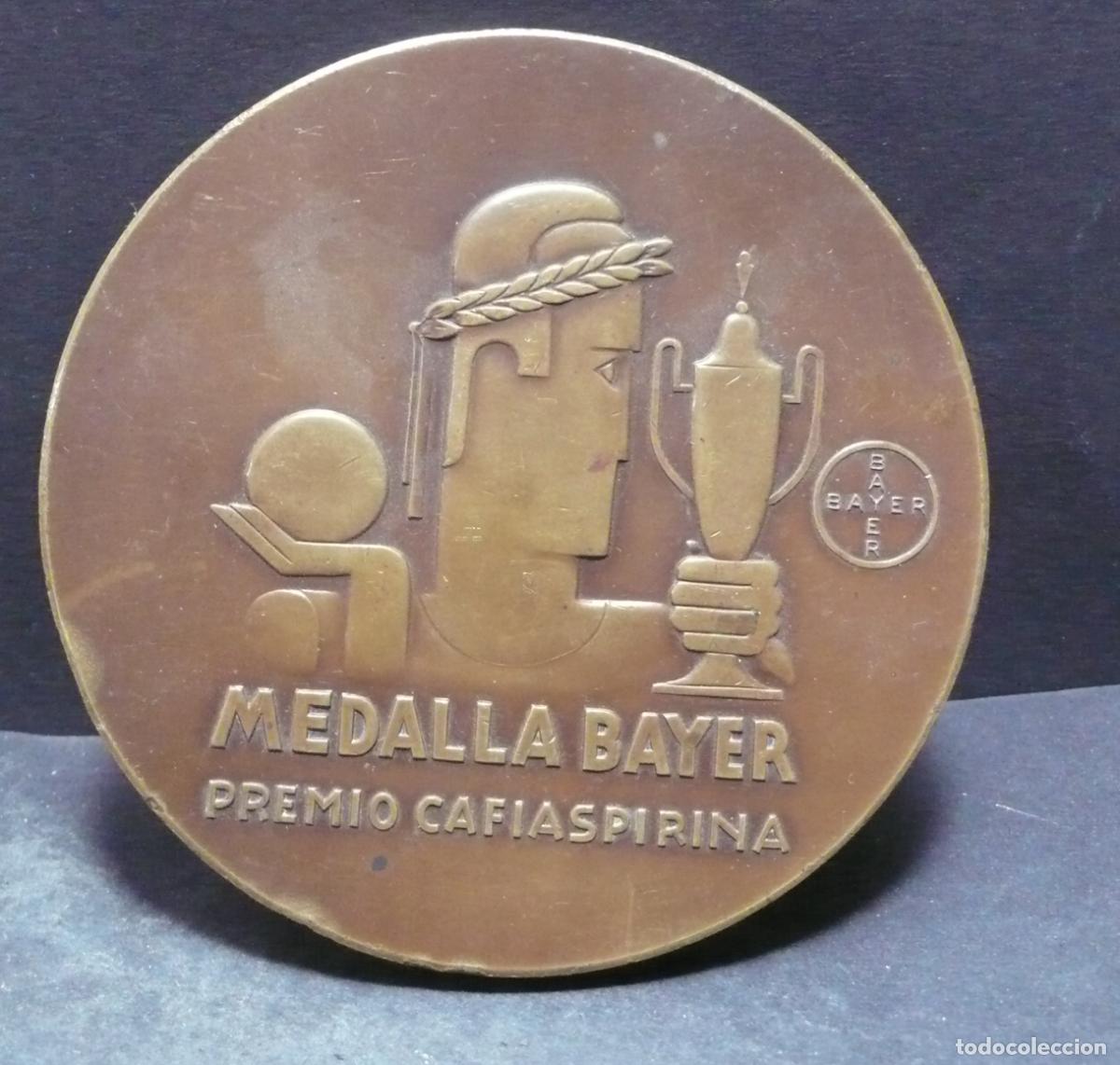 Medallas hist&oacute;ricas: MEDALLON DE BRONCE BAYER - Foto 1