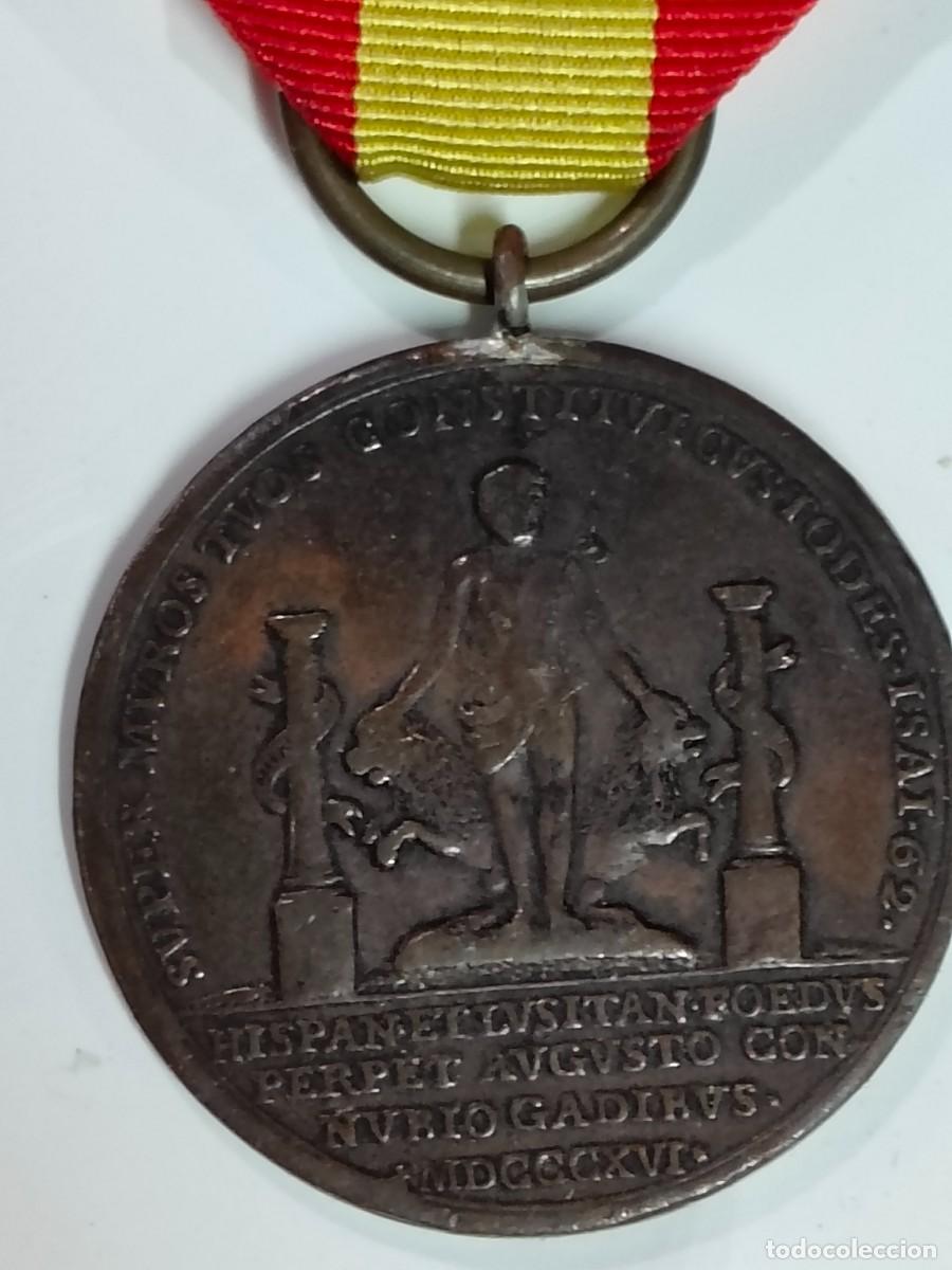 Medallas hist&oacute;ricas: Medalla de Fernando 7 - Foto 2