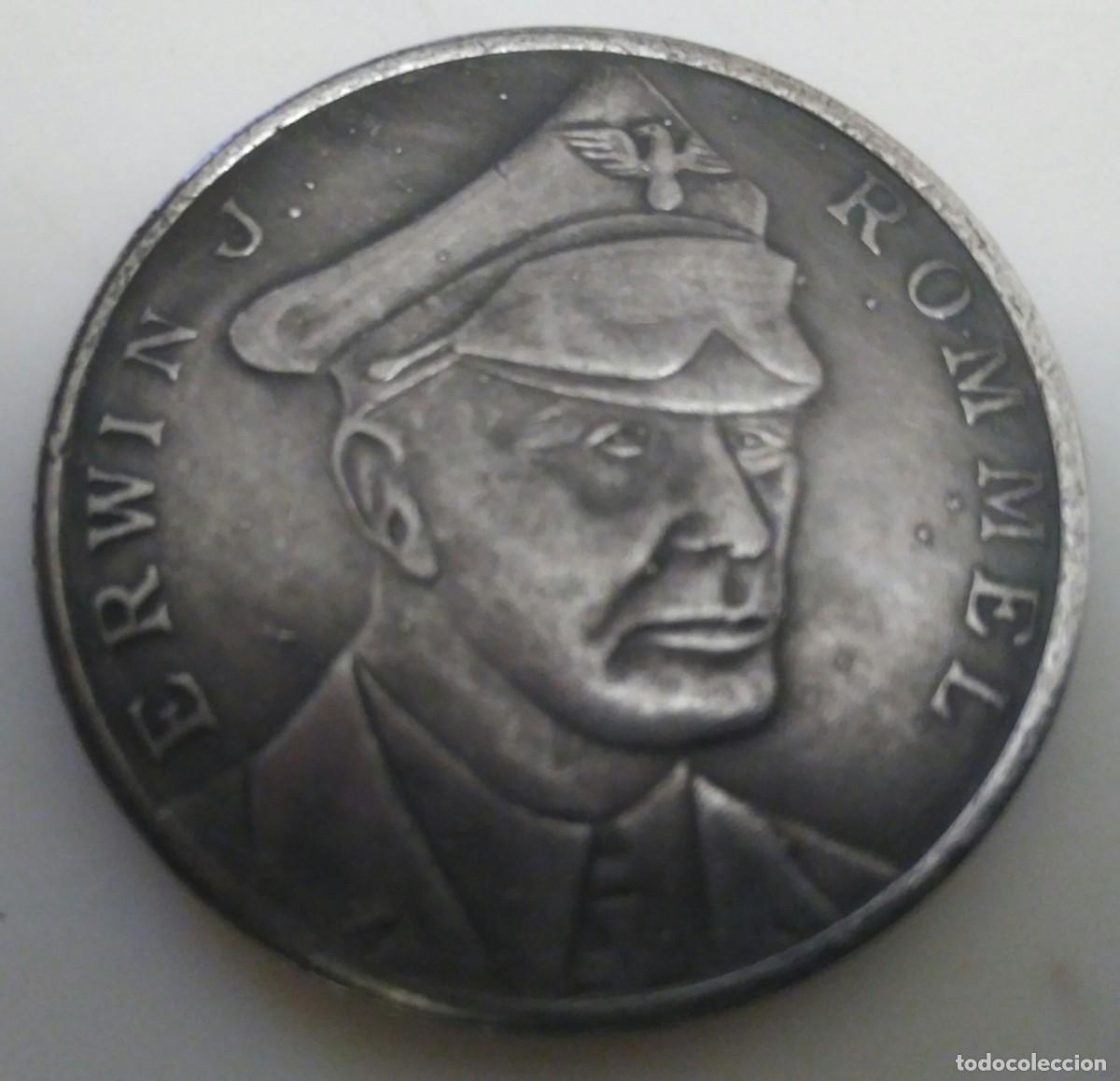 Medallas hist&oacute;ricas: IMPRESIONANTE Moneda Erwin Rommel - Foto 1