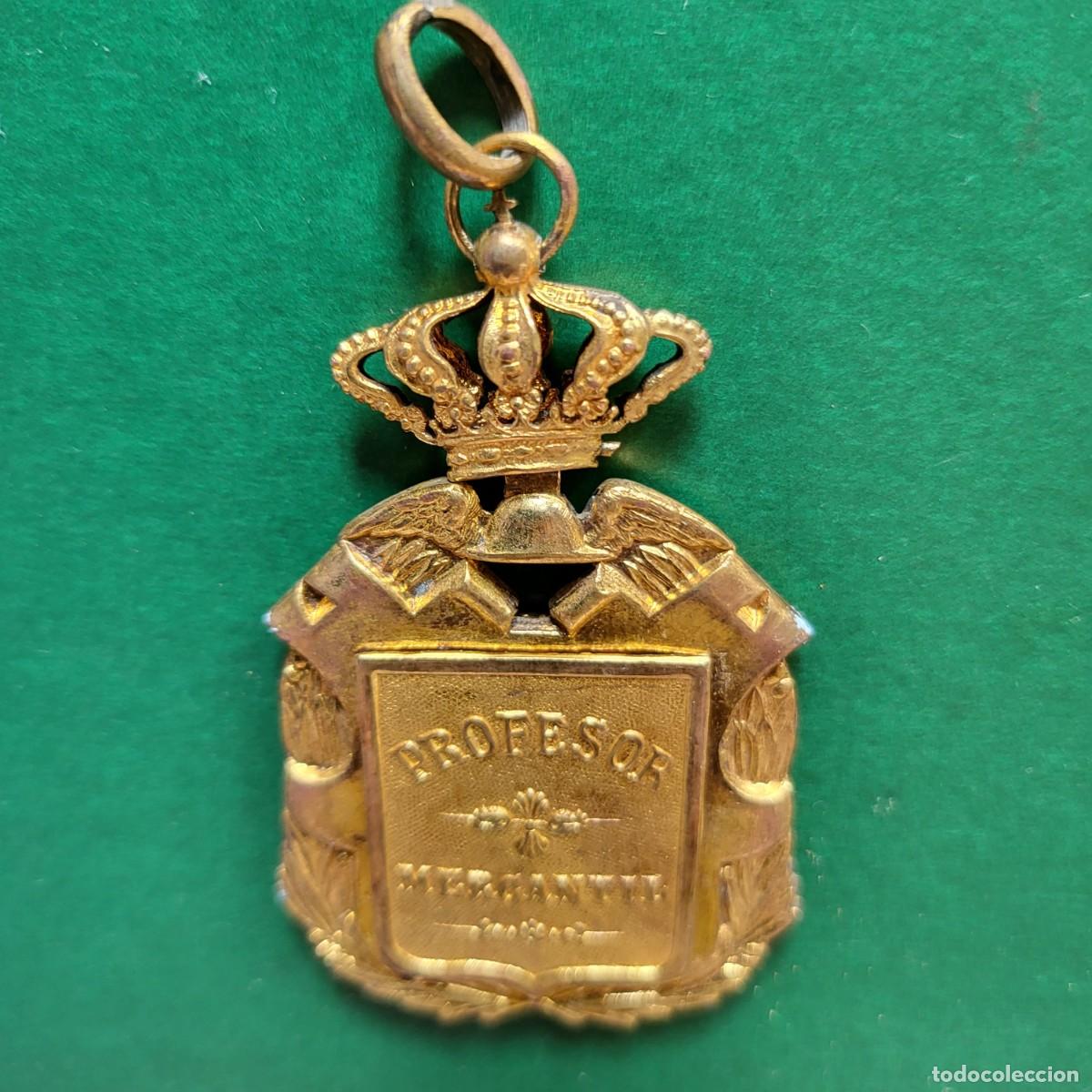 Medallas hist&oacute;ricas: MEDALLA PROFESOR MERCANTIL - Foto 4