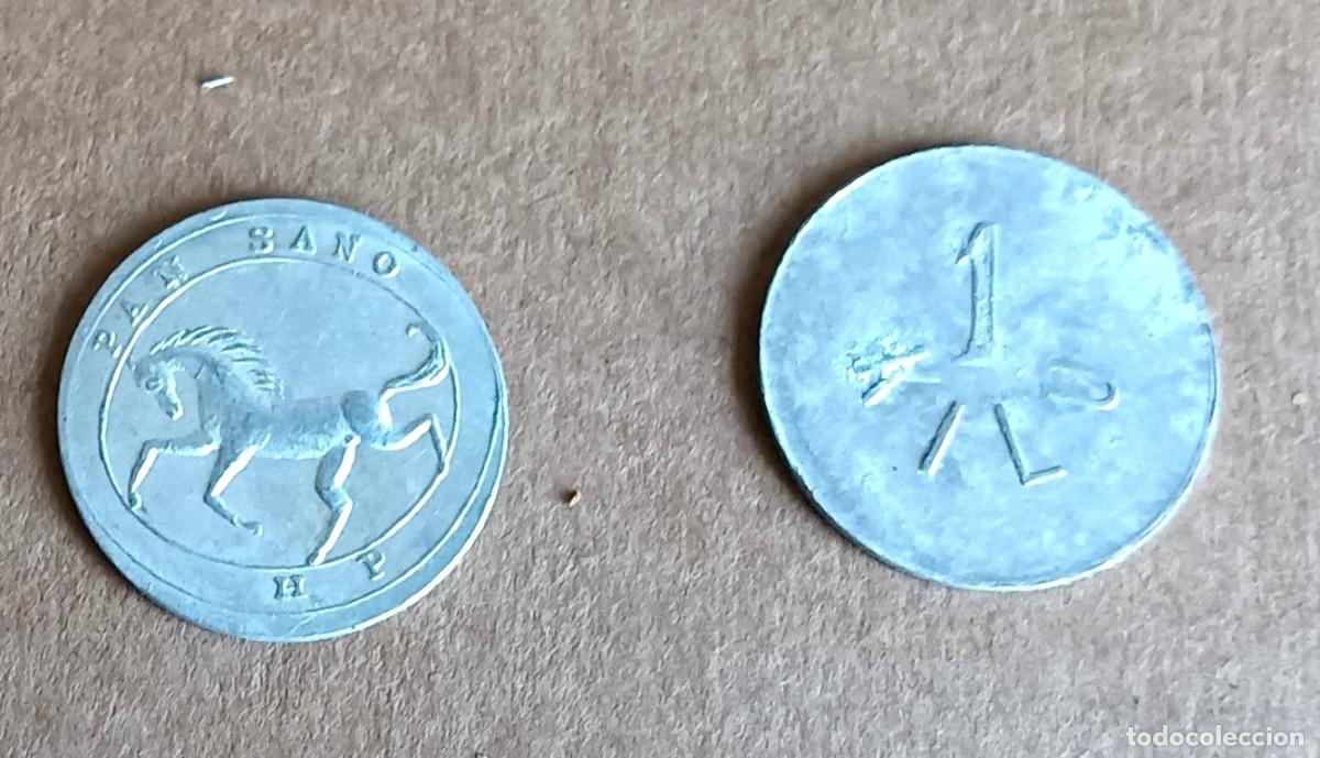Medallas hist&oacute;ricas: 2 monedas Pan sano 1 kilo - Foto 2