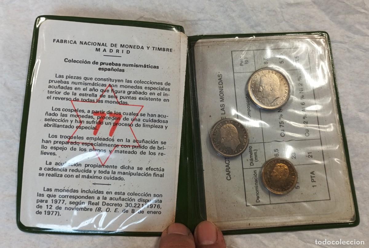 Medallas hist&oacute;ricas: Cartera de Pruebas Numism&aacute;ticas, 1977 - Foto 2