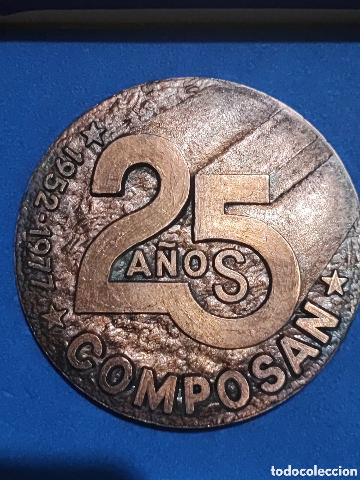 Medallas hist&oacute;ricas: Medalla 25 a&ntilde;os Composan - Foto 1