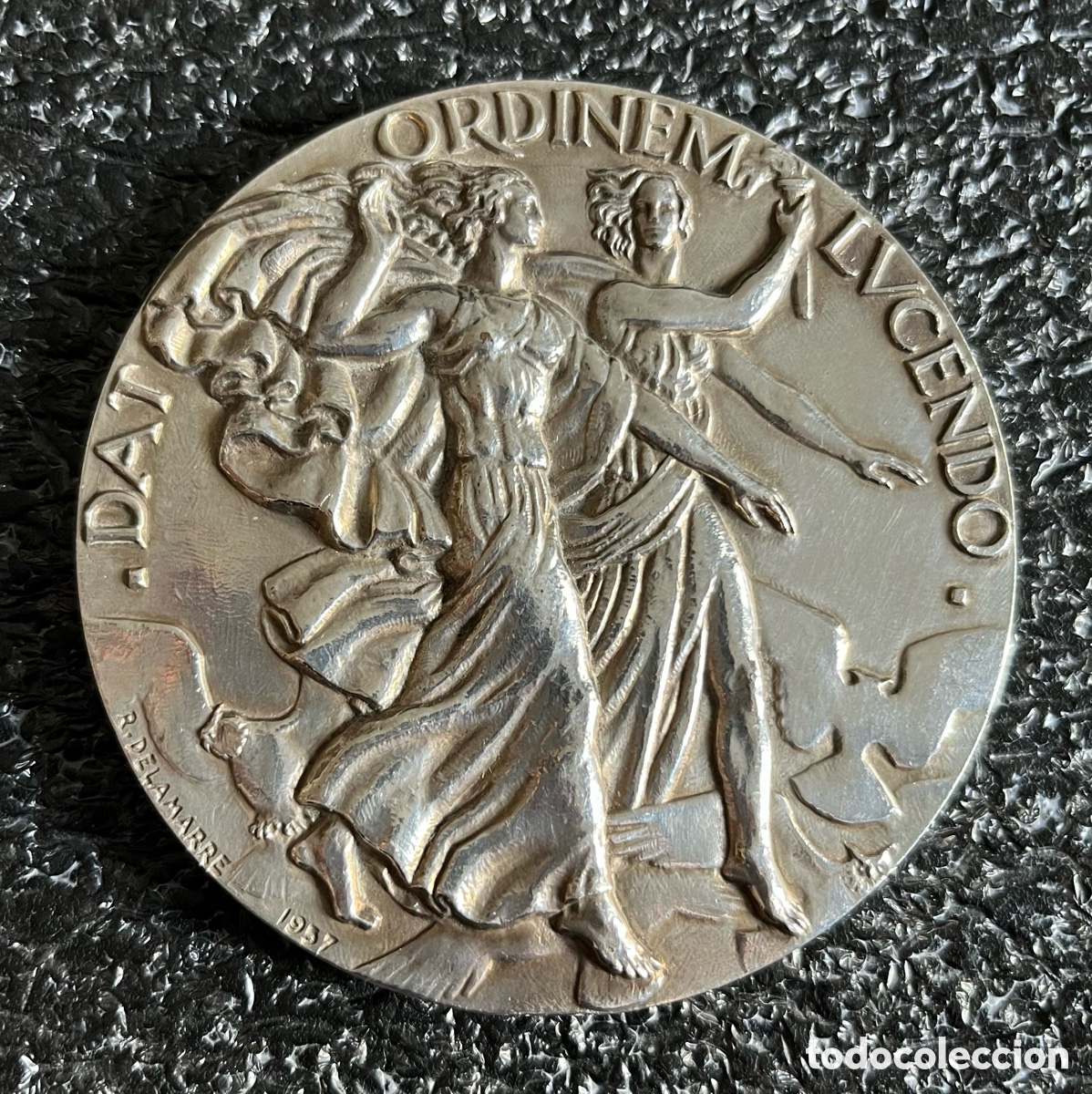 Historical Medals: Raymond Delemarre- Medalla Francesa Firmada