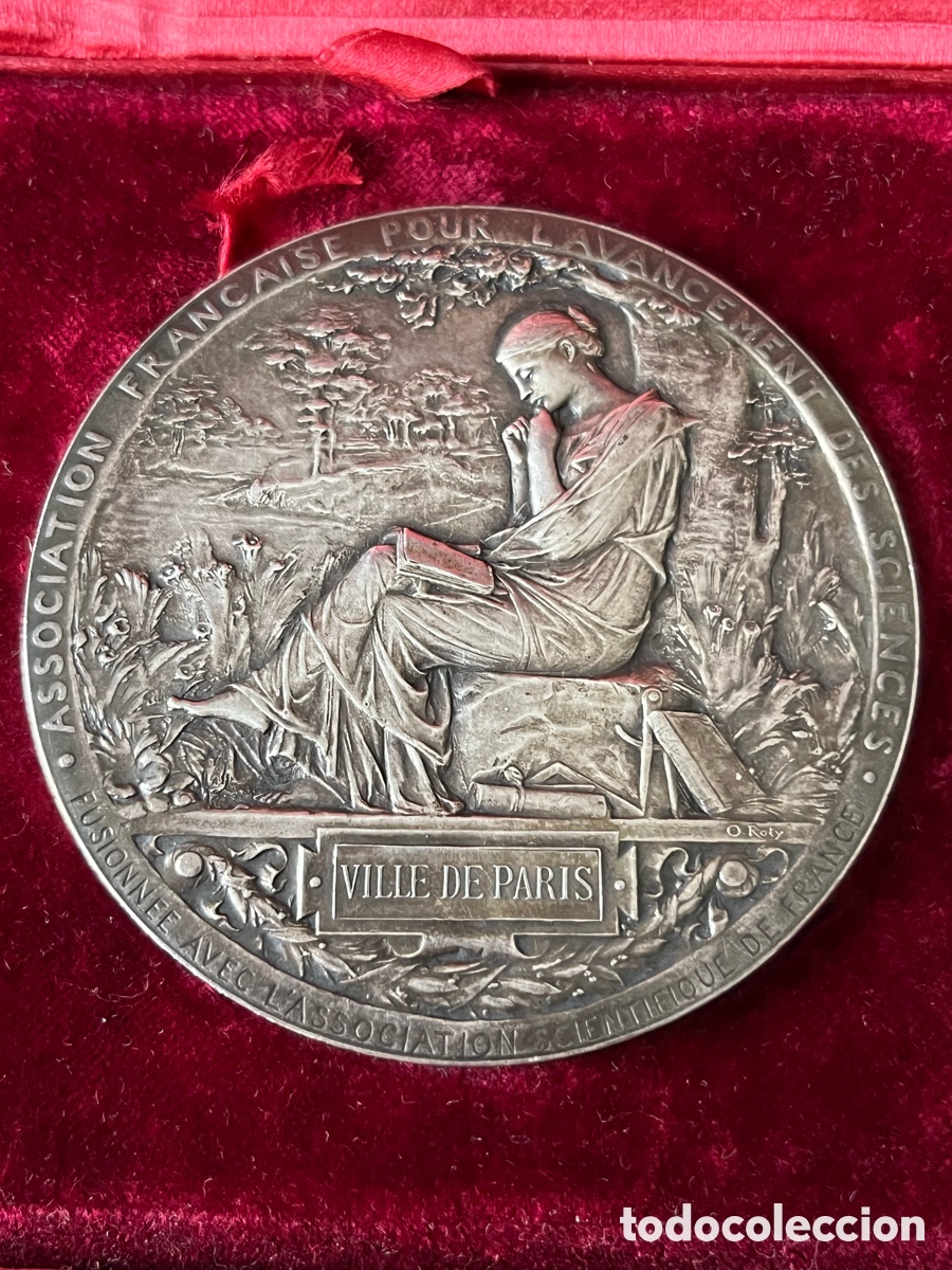 Medallas hist&oacute;ricas: Medalla de bronce 1872 AFAS - Foto 2
