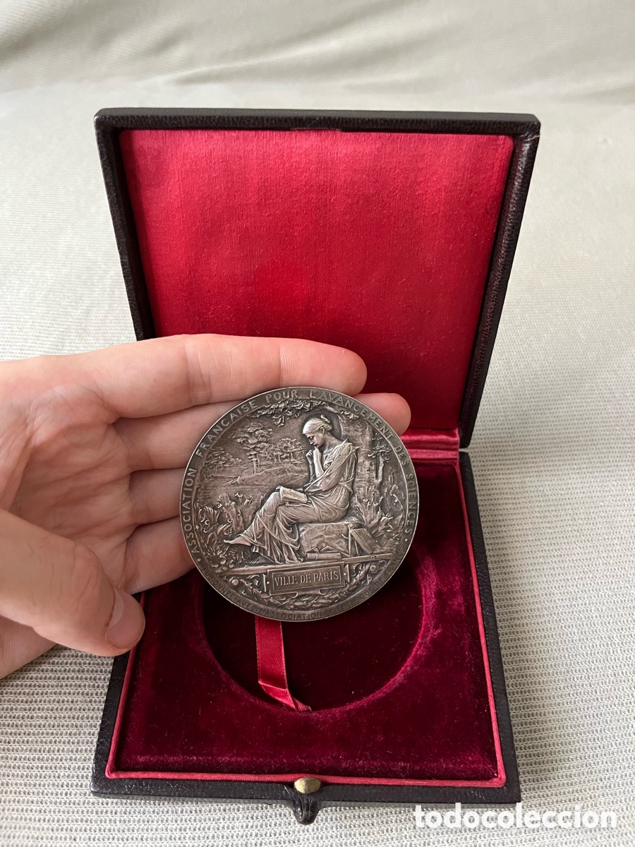 Medallas hist&oacute;ricas: Medalla de bronce 1872 AFAS - Foto 5