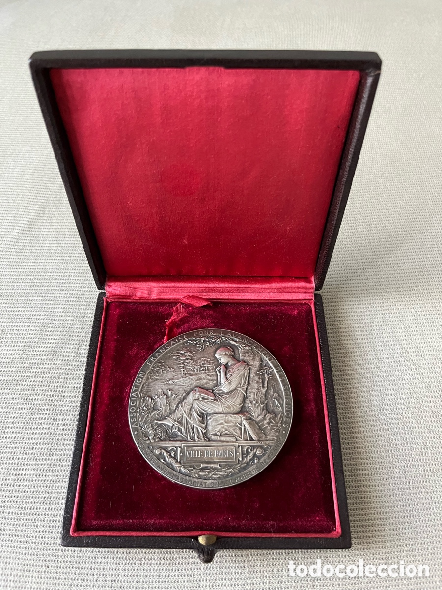 Medallas hist&oacute;ricas: Medalla de bronce 1872 AFAS - Foto 6