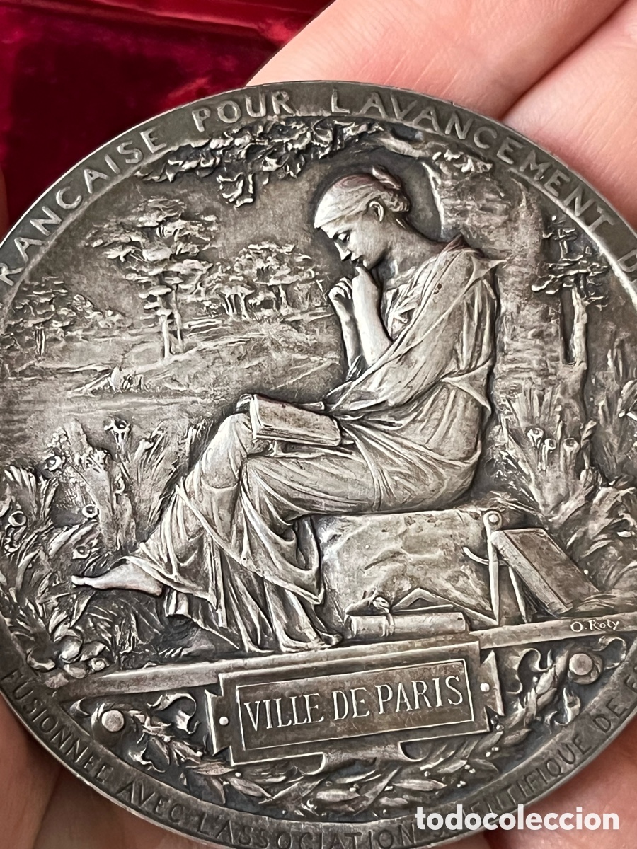 Medallas hist&oacute;ricas: Medalla de bronce 1872 AFAS - Foto 9