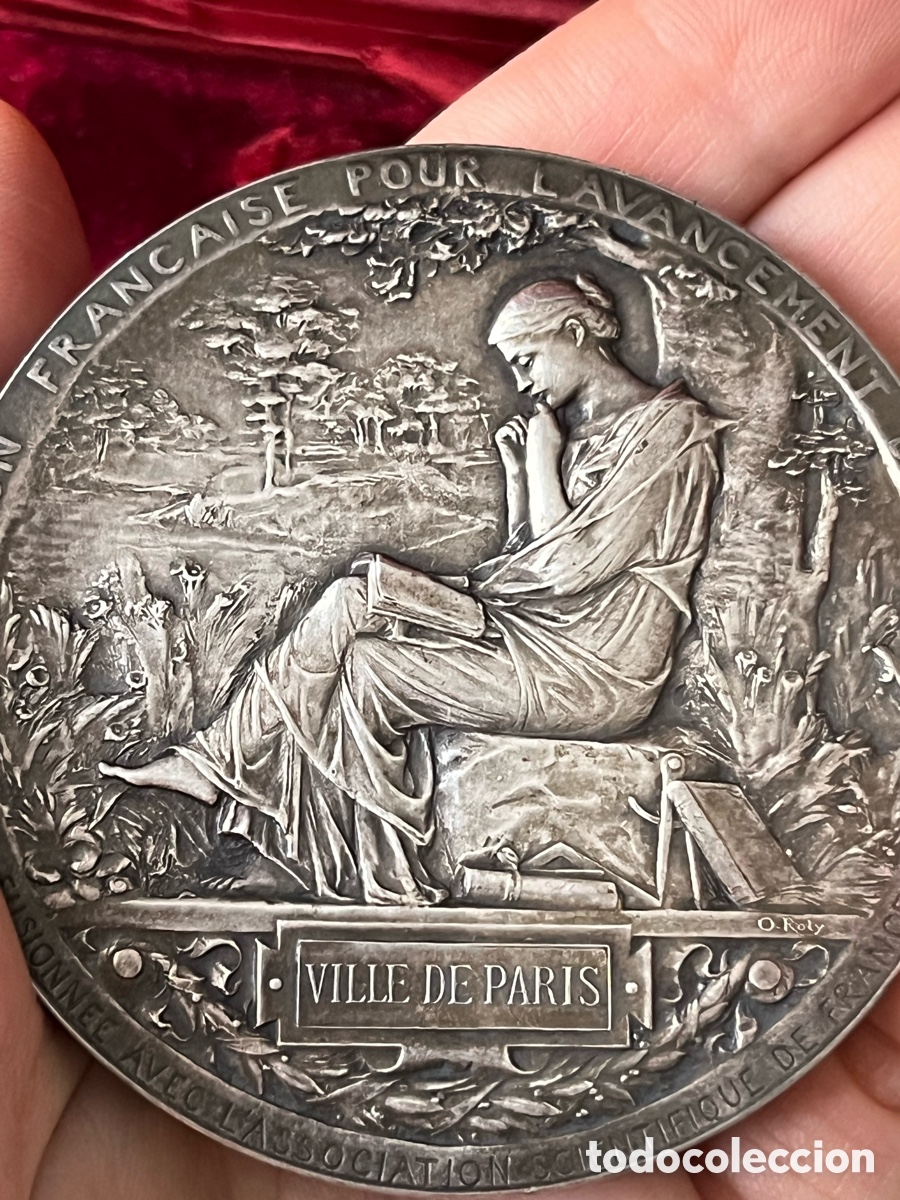 Medallas hist&oacute;ricas: Medalla de bronce 1872 AFAS - Foto 1
