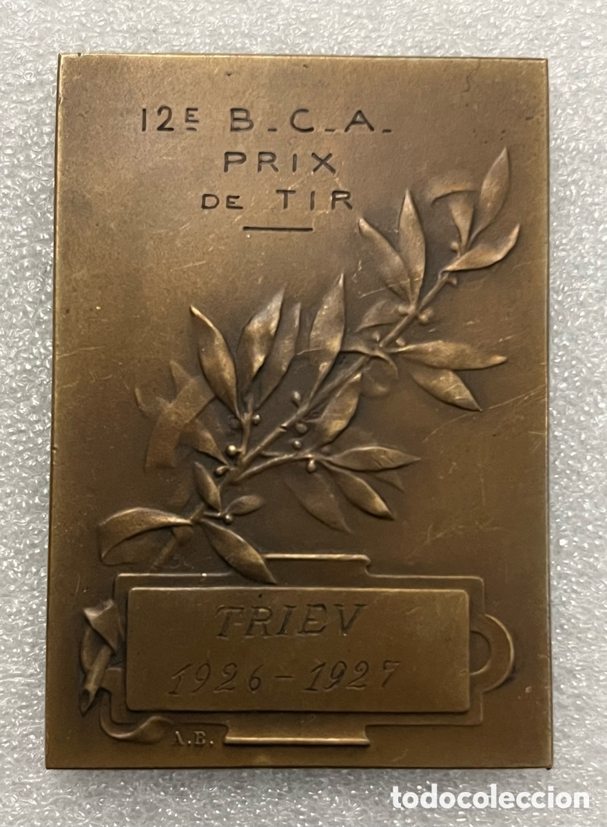 Medallas hist&oacute;ricas: Medalla Francesa de Bronce - Gallia - Foto 2