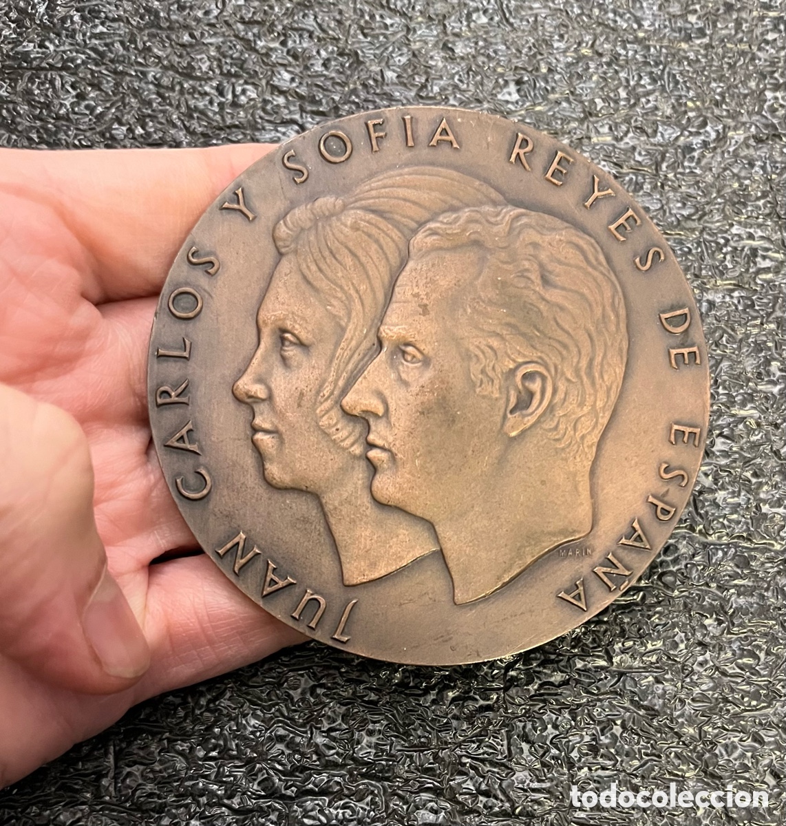 Medallas hist&oacute;ricas: Medalla de la FNMT Juan Carlos y Sof&iacute;a - Foto 2