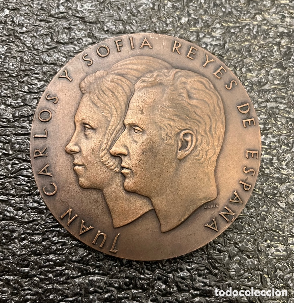Medallas hist&oacute;ricas: Medalla de la FNMT Juan Carlos y Sof&iacute;a - Foto 1