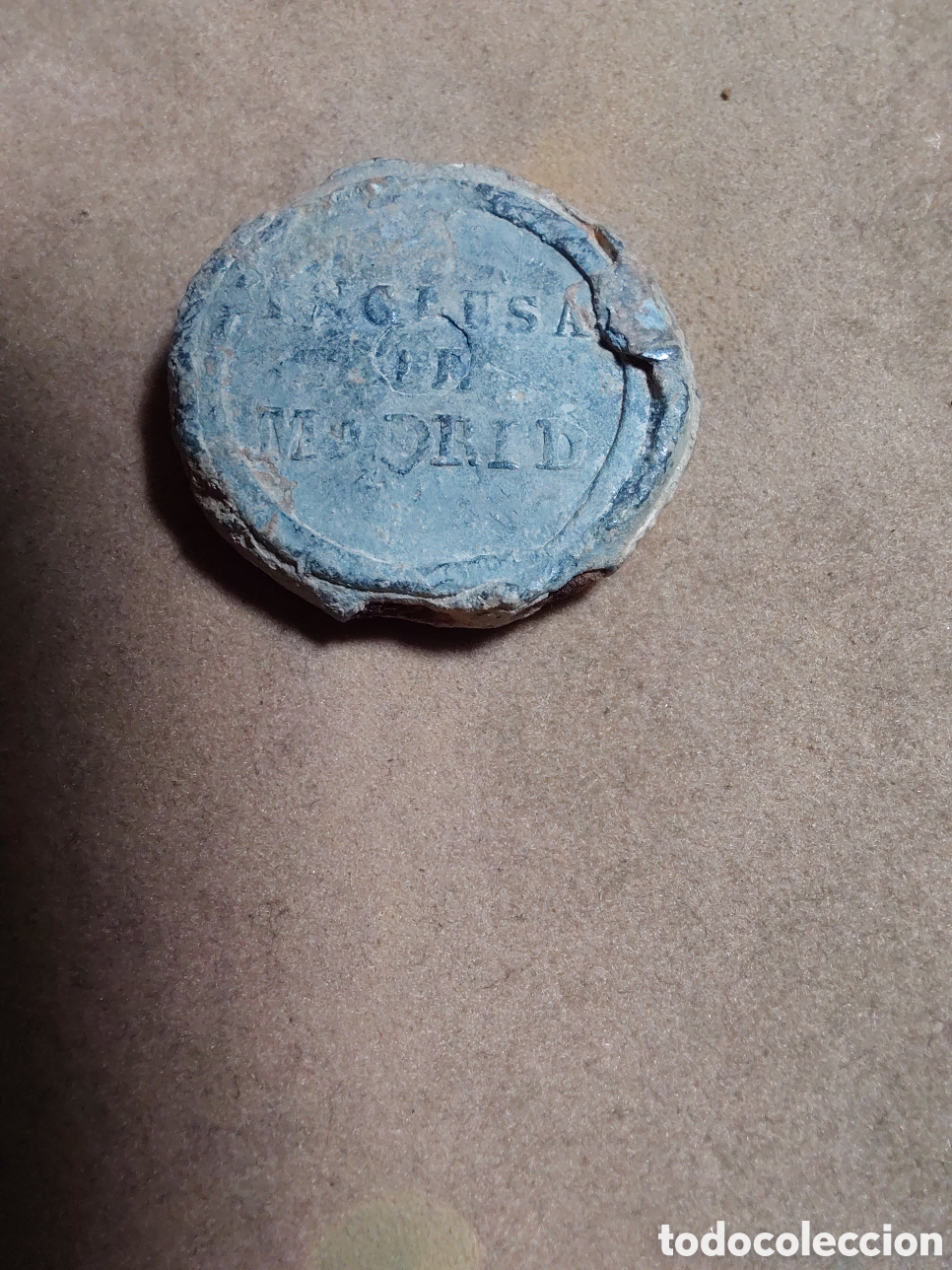 Medallas hist&oacute;ricas: Marchamo de plomo de 1893 - Foto 3