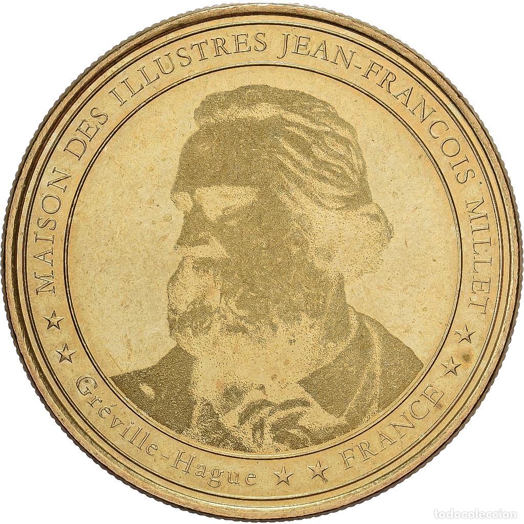 Historische Medaillen: [#1527038] Francia, zeton, Maison des Illustres, J.-F. Millet, 2012, Aluminio y