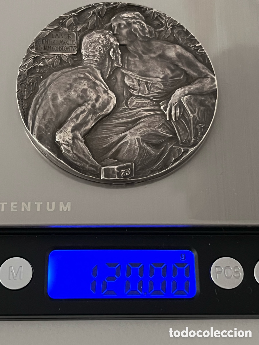 Medallas hist&oacute;ricas: Medalla de plata 1906 - Foto 4