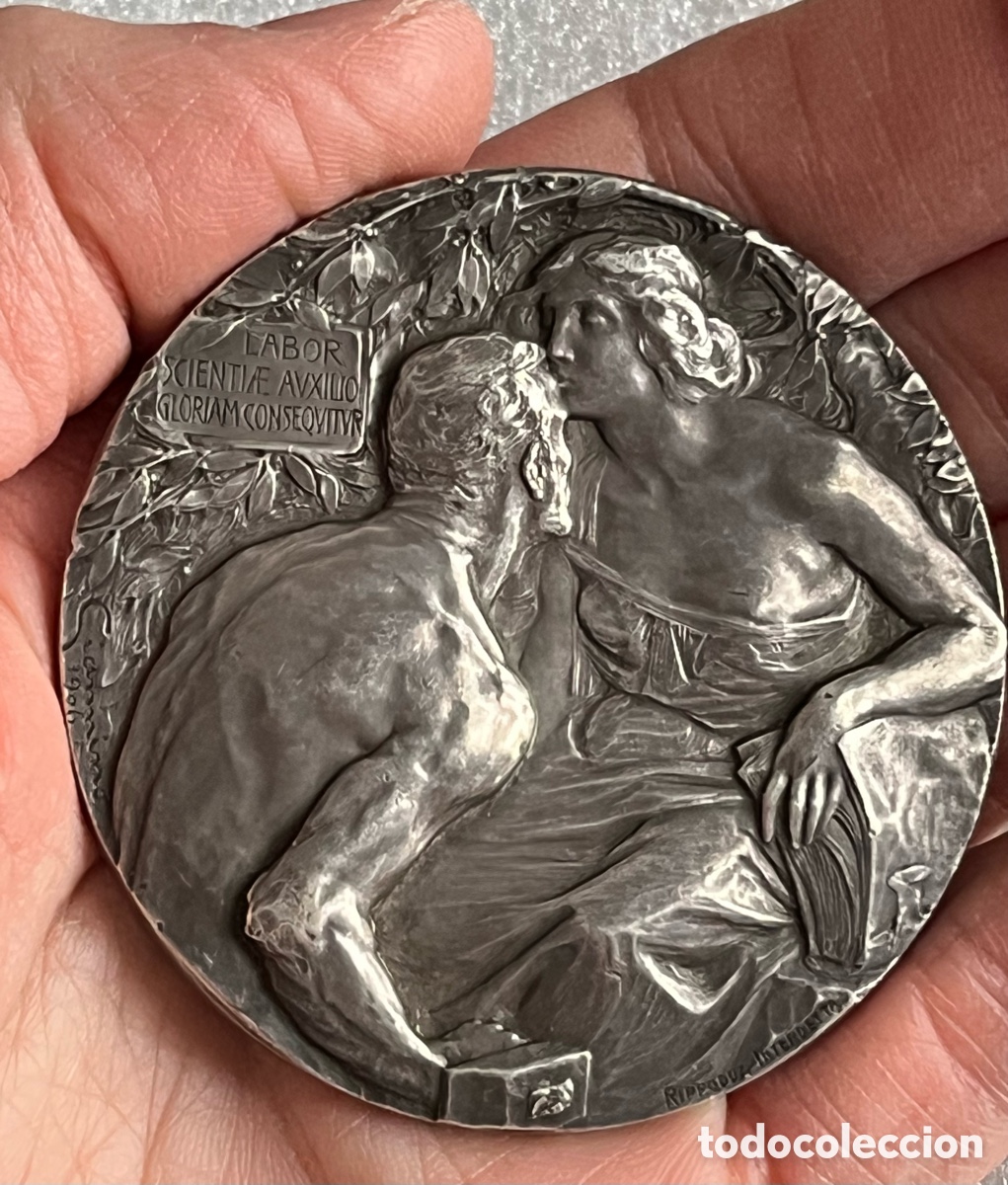 Medallas hist&oacute;ricas: Medalla de plata 1906 - Foto 9