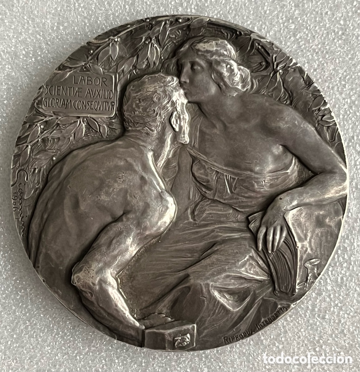 Medallas hist&oacute;ricas: Medalla de plata 1906 - Foto 1