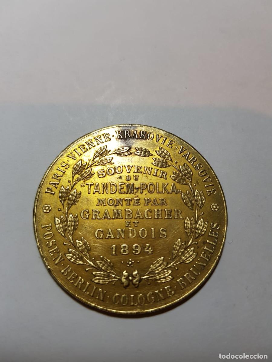 Medallas hist&oacute;ricas: MEDALLA-FRANCESA-A&Ntilde;O 1894 - Foto 1
