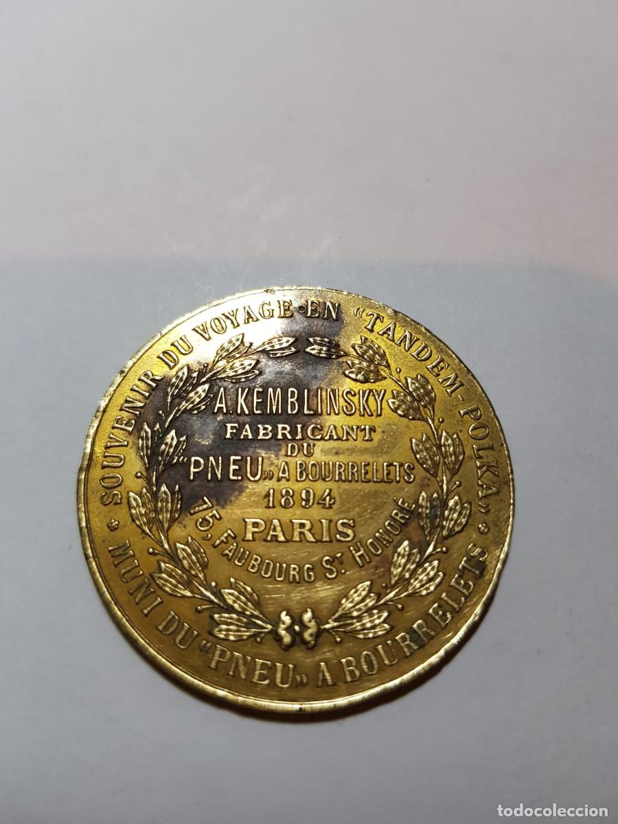 Medallas hist&oacute;ricas: MEDALLA-FRANCESA-A&Ntilde;O 1894 - Foto 2