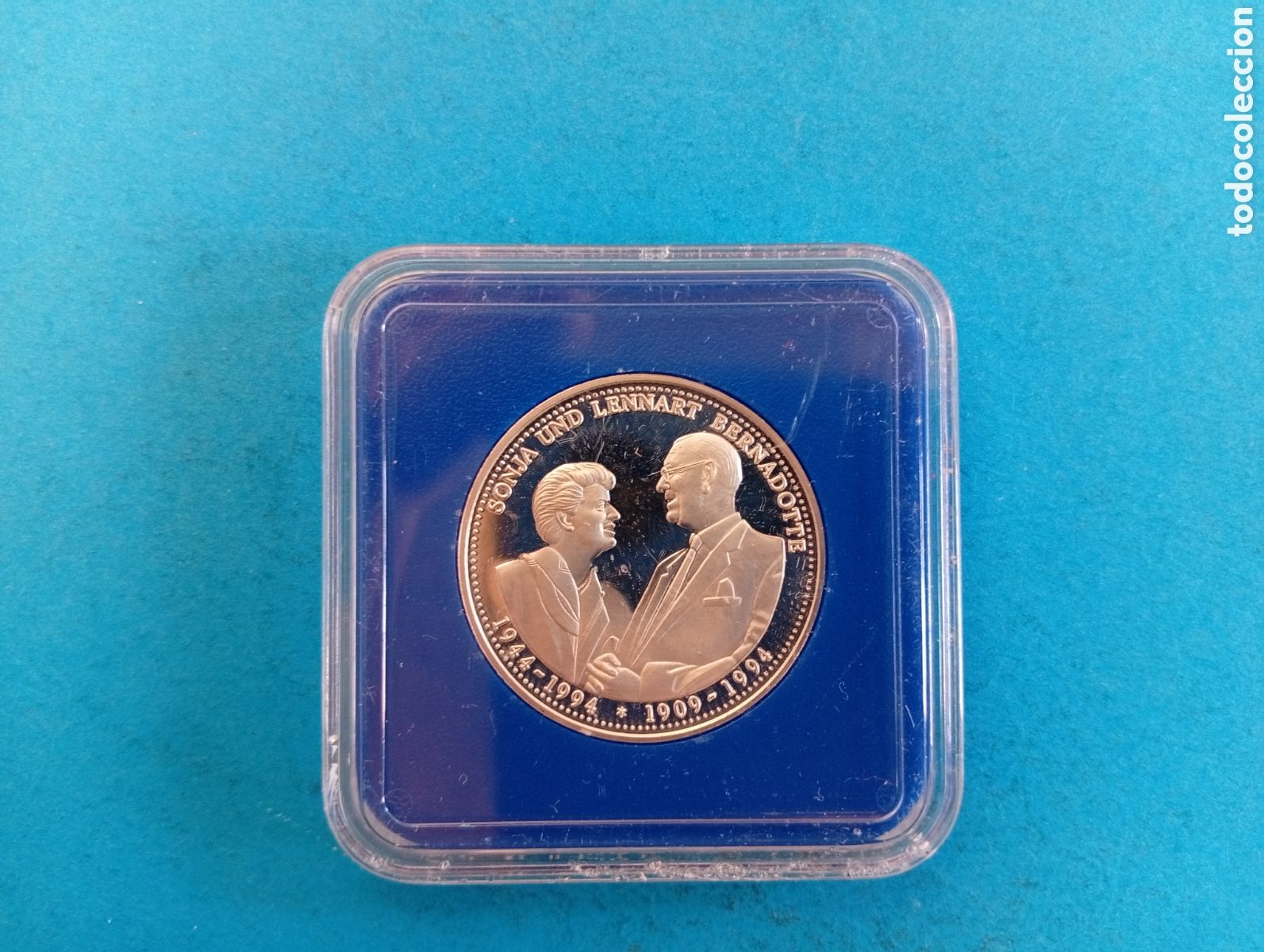 Medallas hist&oacute;ricas: Medalla Sonia y Lennart Bernadotte