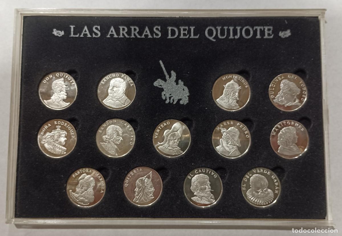Medallas hist&oacute;ricas: LAS ARRAS DEL QUIJOTE PLATA 925, CONMEMORACI&Oacute;N DEL IV CENTENARIO DEL QUIJOTE (1605-2005)