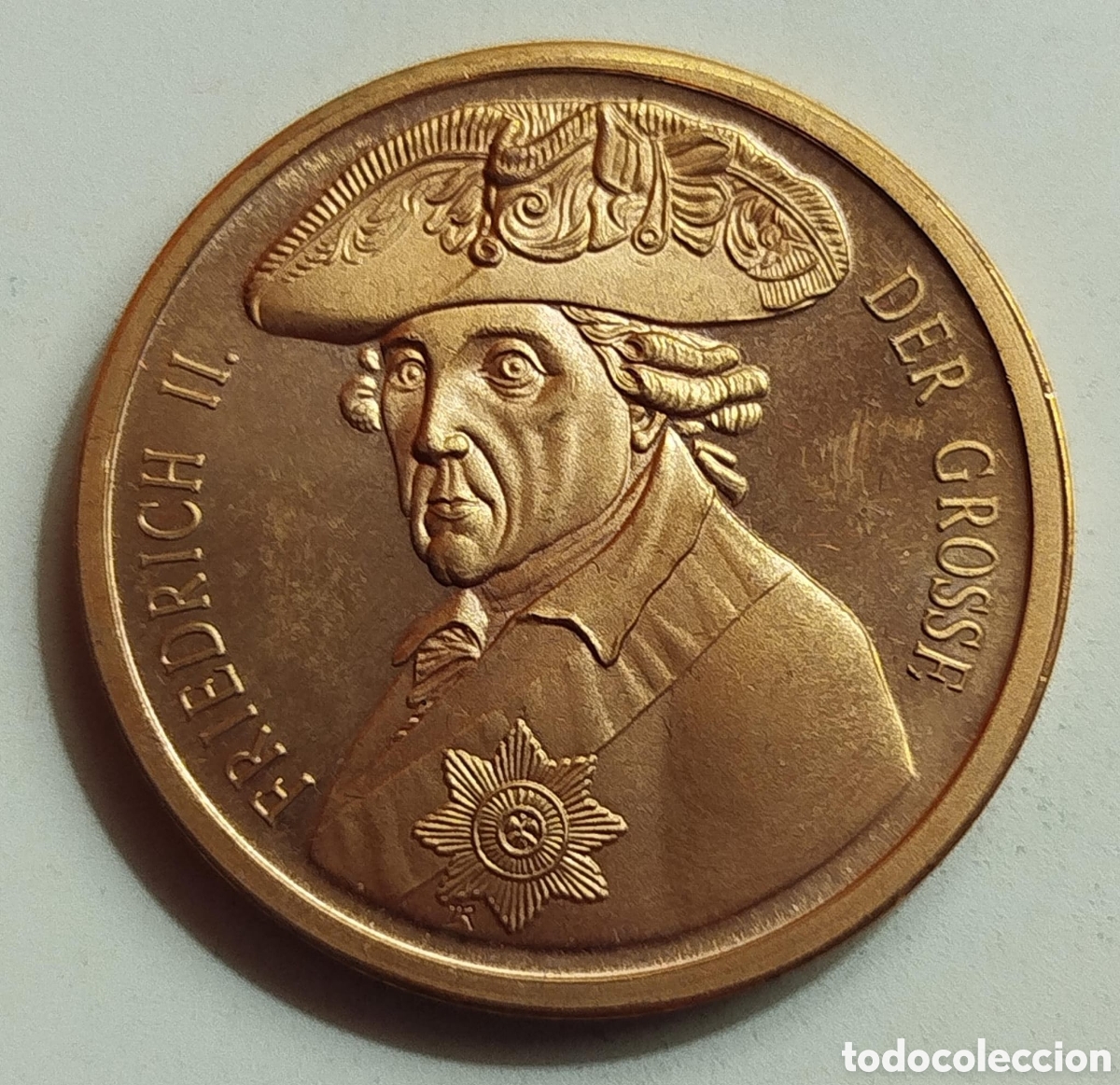 Medallas hist&oacute;ricas: MONEDA FEDERICO II EL GRANDE - PRUSIA