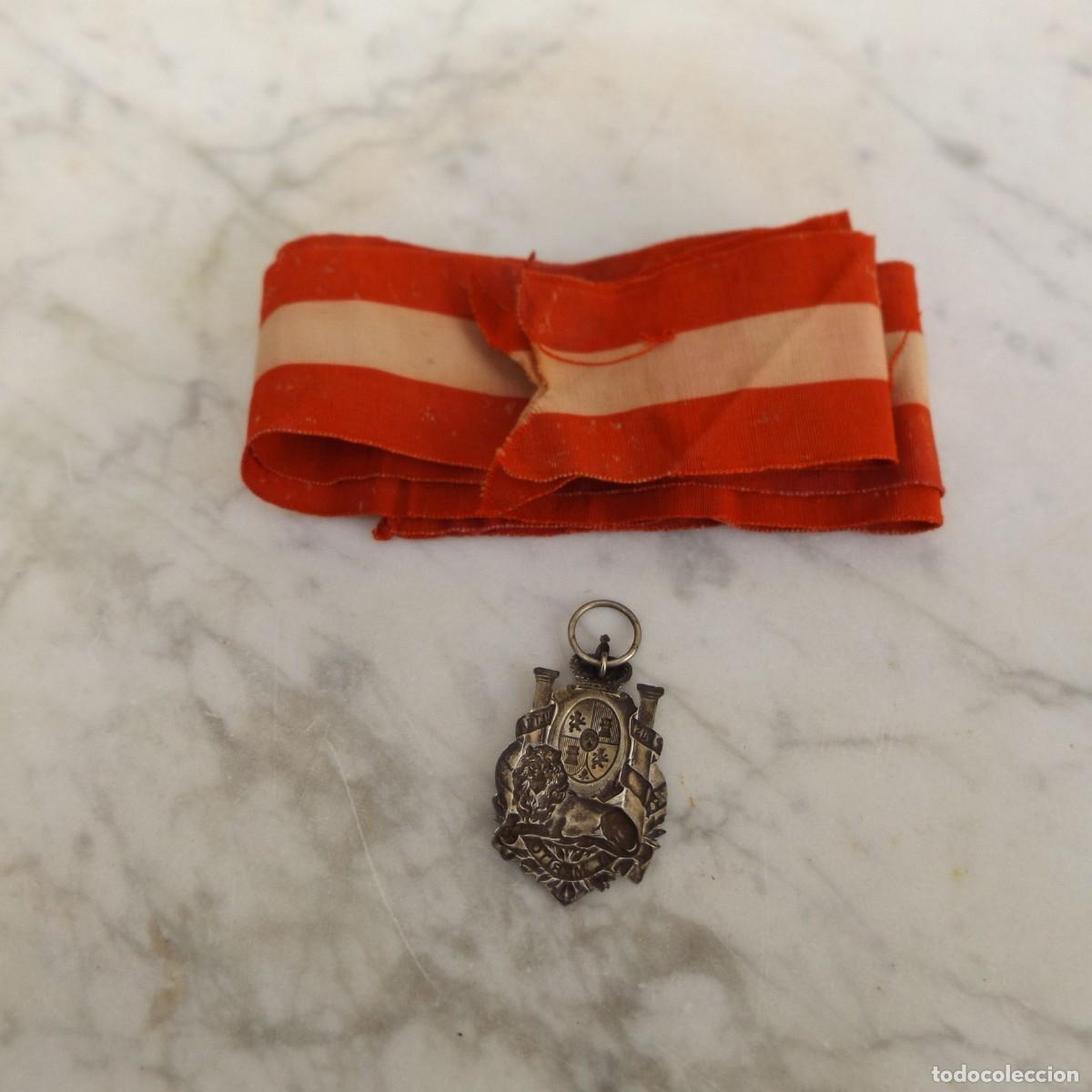 Medallas hist&oacute;ricas: medalla de plata con su cinta - Foto 2