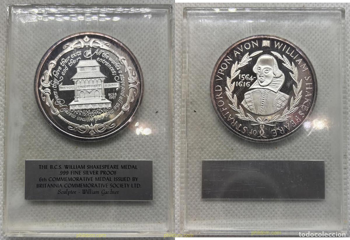 Medallas hist&oacute;ricas: BRITISH COMMEMORATIVE MEDAL - THE 6TH BRITANNIA COMMEMORATIVE SOCIETY MEDAL 1967