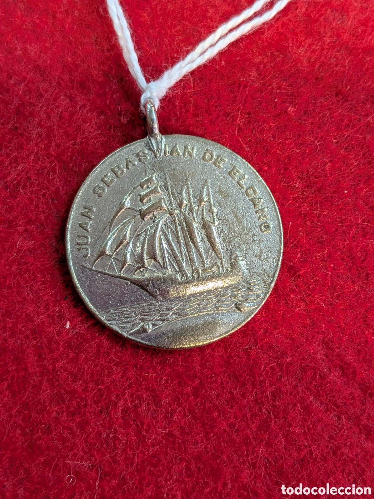 Medallas hist&oacute;ricas: Medalla de Juan sebatian el cano. REF.2969 - Foto 1