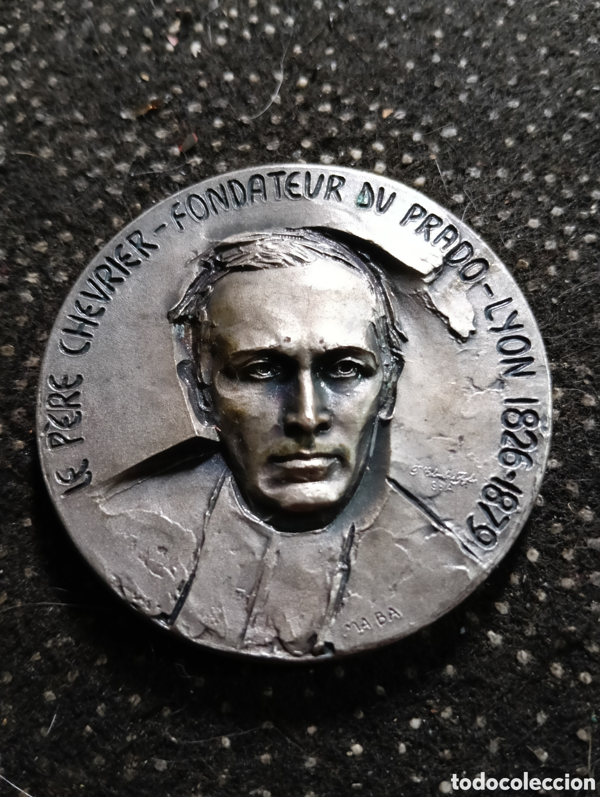 Medallas hist&oacute;ricas: Antoine Chevrier&nbsp;(1826-1879), un sacerdote franc&eacute;s beatificado por la Iglesia Cat&oacute;lica y fundador de