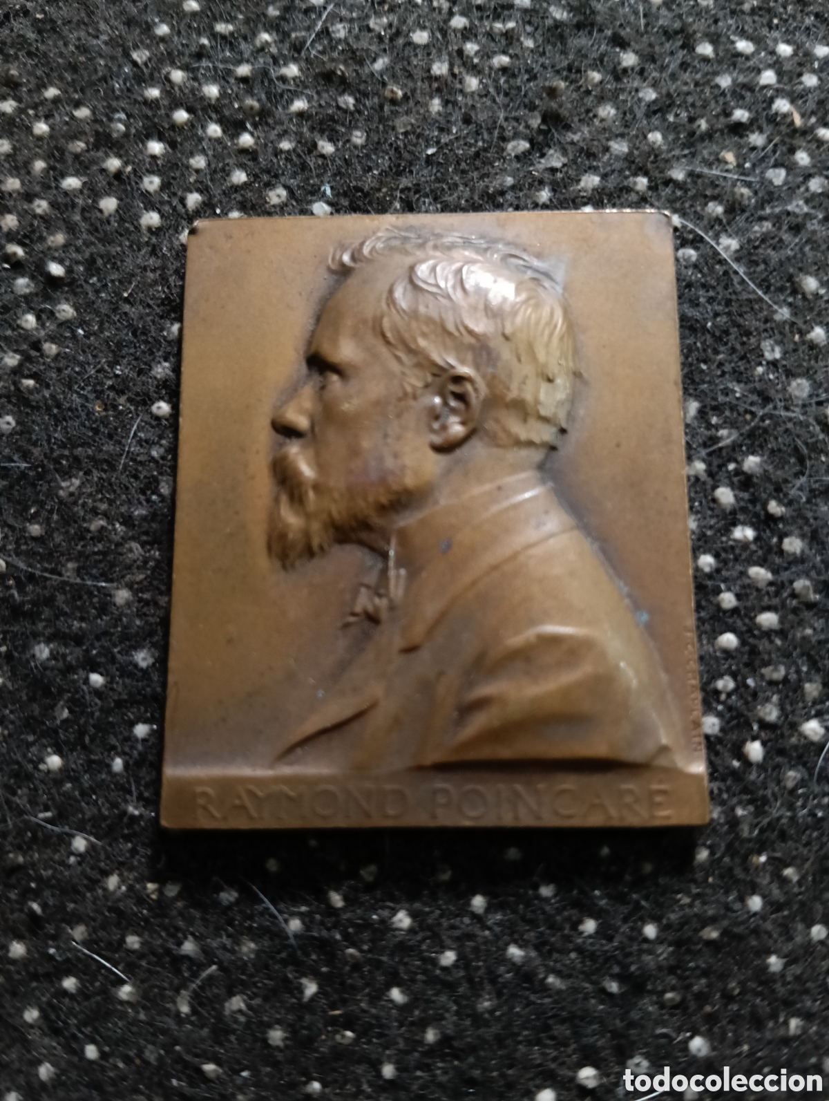 Medallas hist&oacute;ricas: Raymond Poincar&eacute;, Se trata de una pieza de colecci&oacute;n conmemorativa 1913 Ofrecida por el General de C