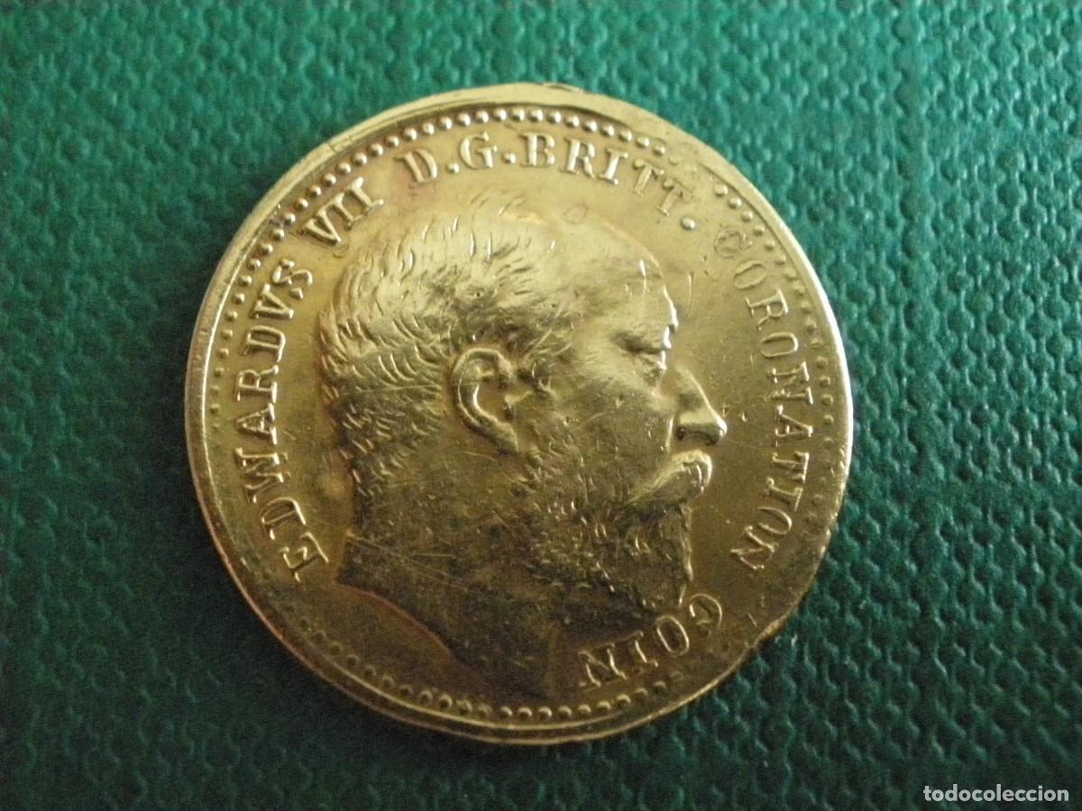 Medalhas hist&oacute;ricas: Medalla Conmemorativa Coronaci&oacute;n Edward VII 1911 &ndash; Historia Real en Tus Manos
