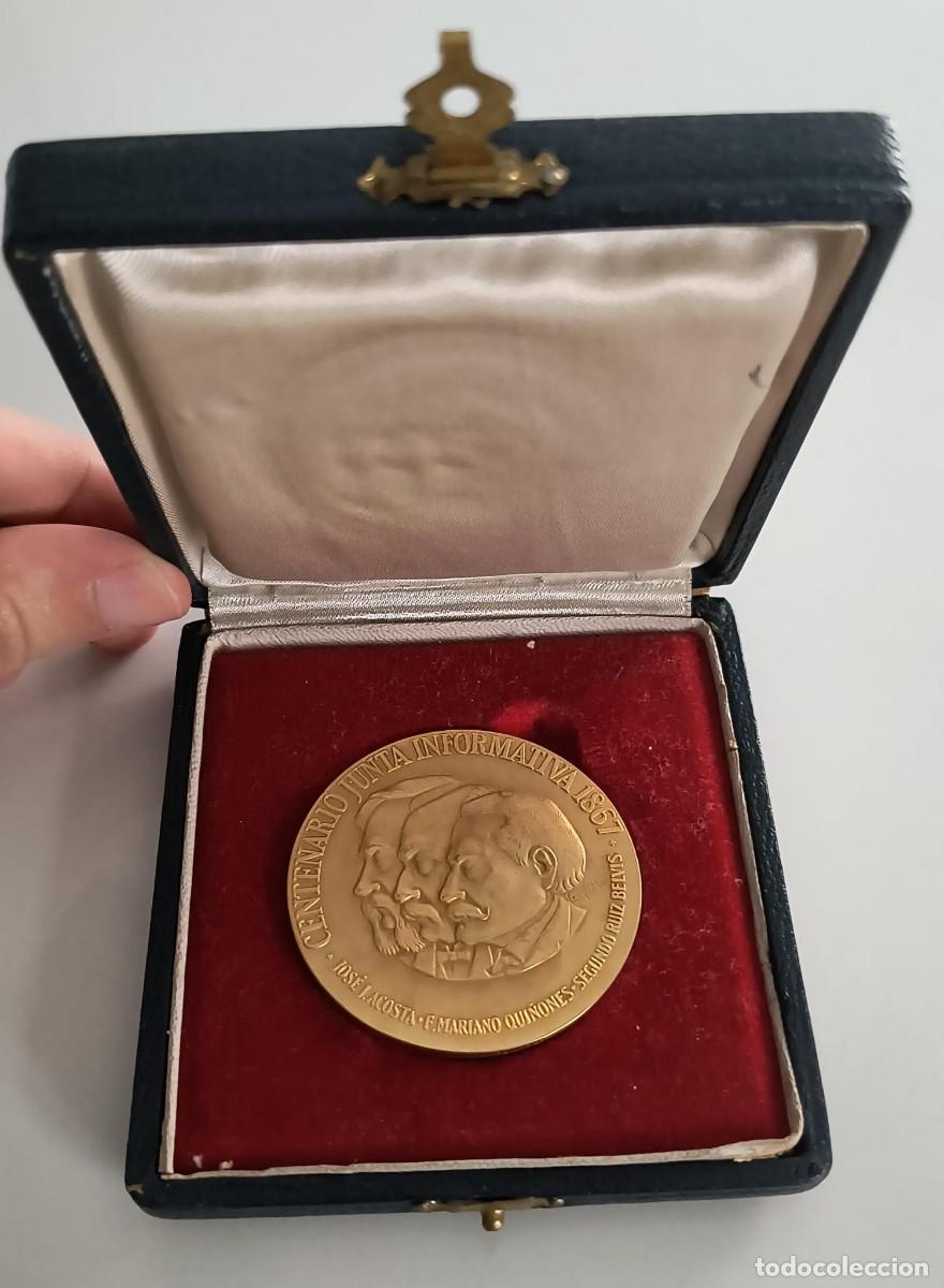Medallas hist&oacute;ricas: MEDALLA DEL CENTENARIO JUNTA INFORMATIVA - A&Ntilde;O 1867 - Foto 1