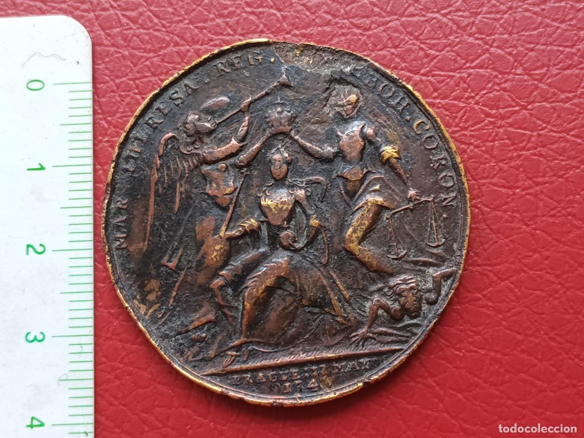 Medallas hist&oacute;ricas: Maria Theresia, Mar&iacute;a Teresa de Austria 1740-1780, Medalla de 1743