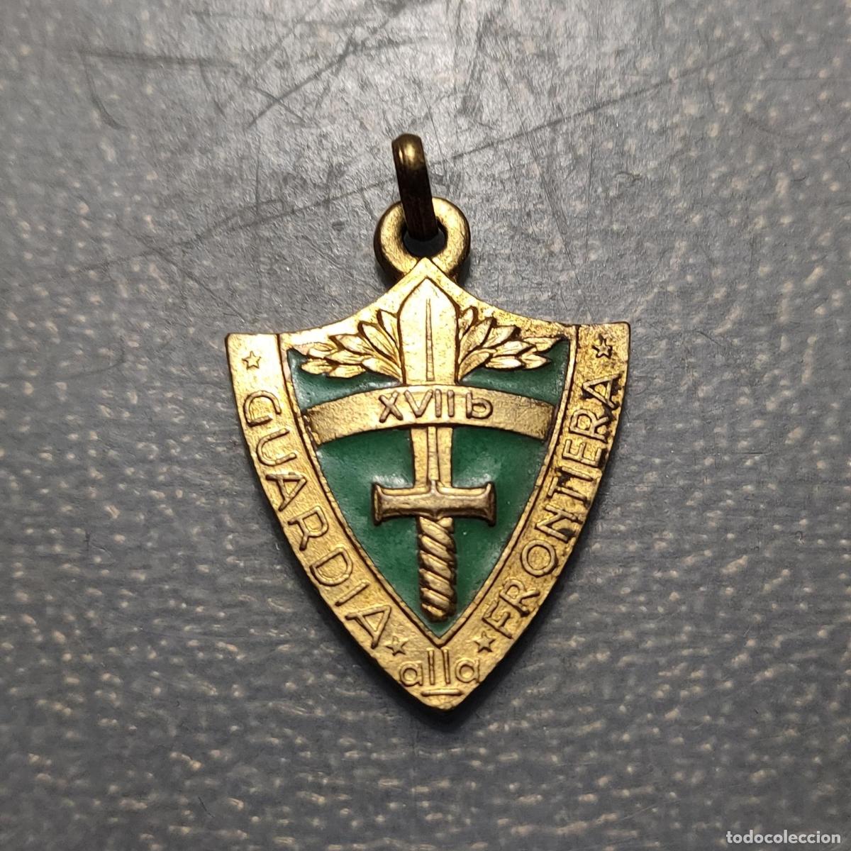 Medallas hist&oacute;ricas: ITALIA MEDALLA GUARDIA A LA FRONTERA