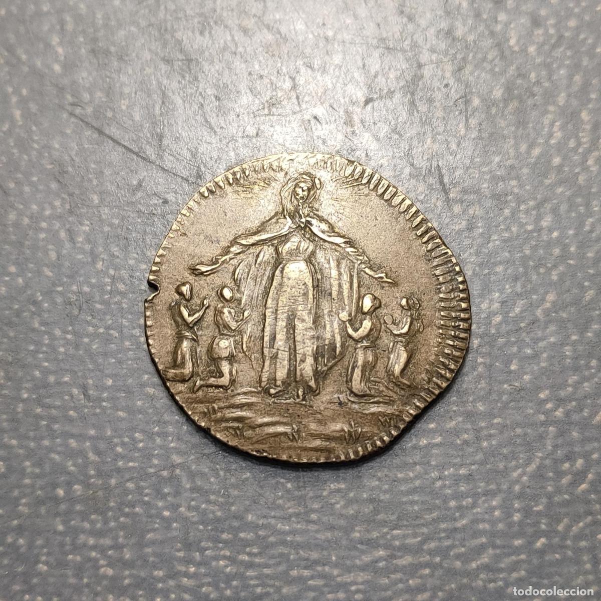 Medallas hist&oacute;ricas: ITALIA ABBIATE GRASSO FICHA MISERICORDIA 1755