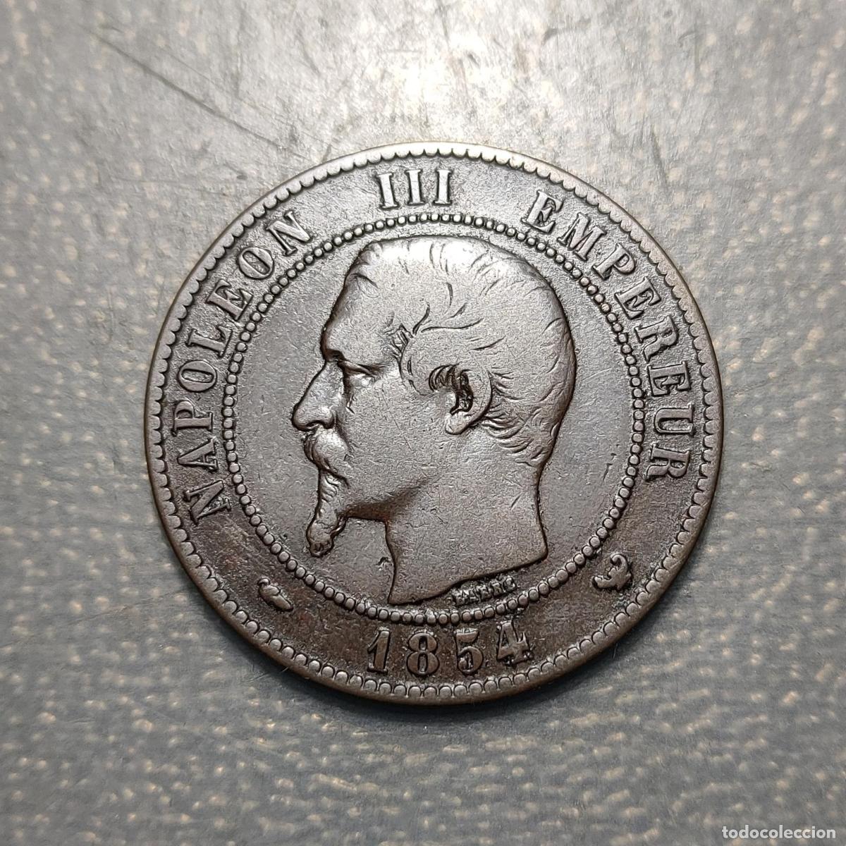 Medallas hist&oacute;ricas: FRANCIA FRANCE NAPOLEON III CAMARA DE COMERCIO DE LILLE MEDALLA 1854