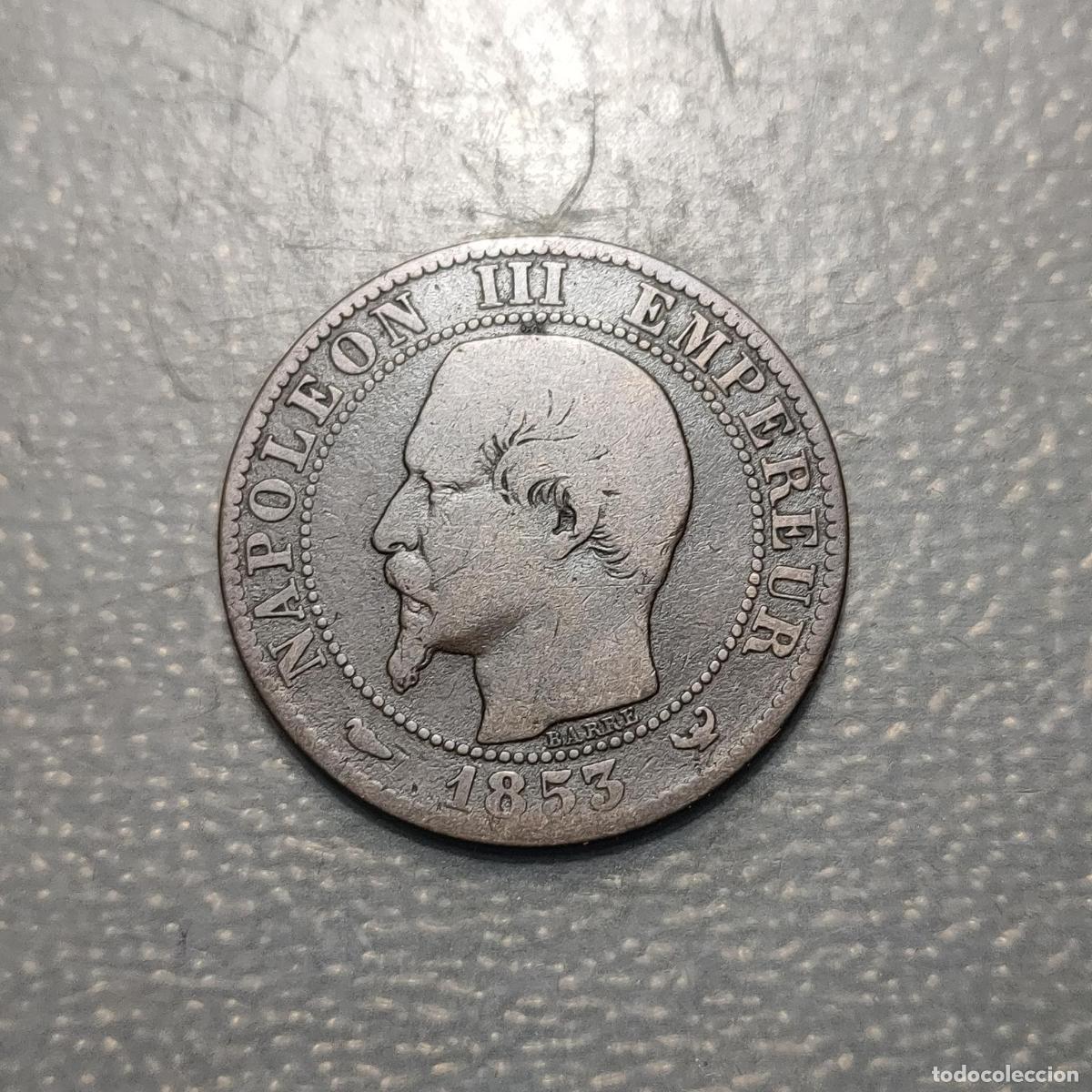 Medallas hist&oacute;ricas: FRANCIA FRANCE NAPOLEON III CAMARA DE COMERCIO DE LILLE MEDALLA 1853