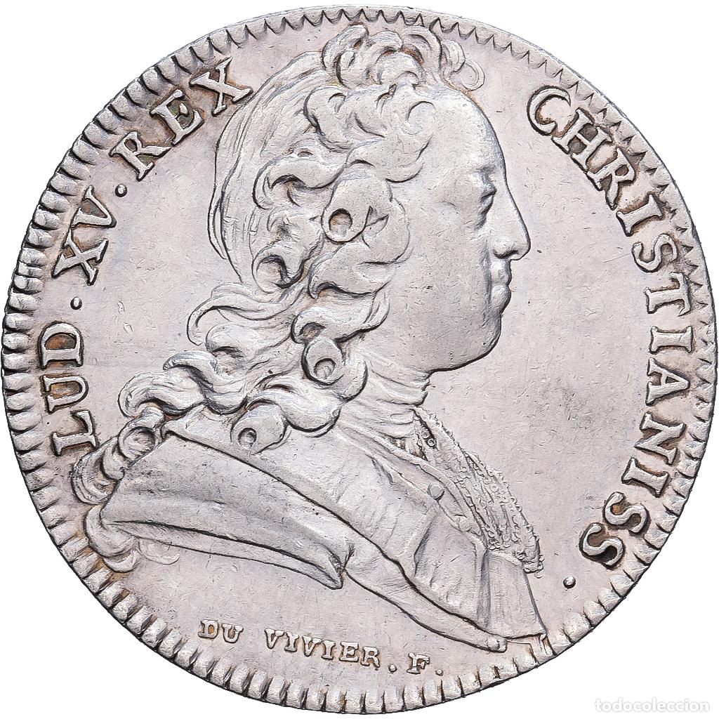Medallas hist&oacute;ricas: [#139373] Francia, zeton, Louis XV, Etats de Bretagne, 1726, Plata, EBC