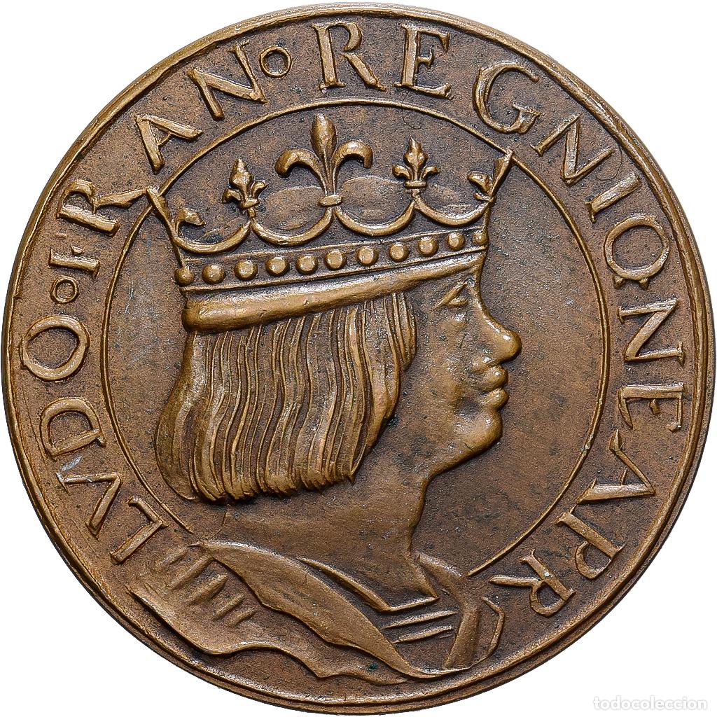 Medallas hist&oacute;ricas: [#139561] Francia, medalla, Louis XII, Perdam Babillonis nomen, Bronce, EBC