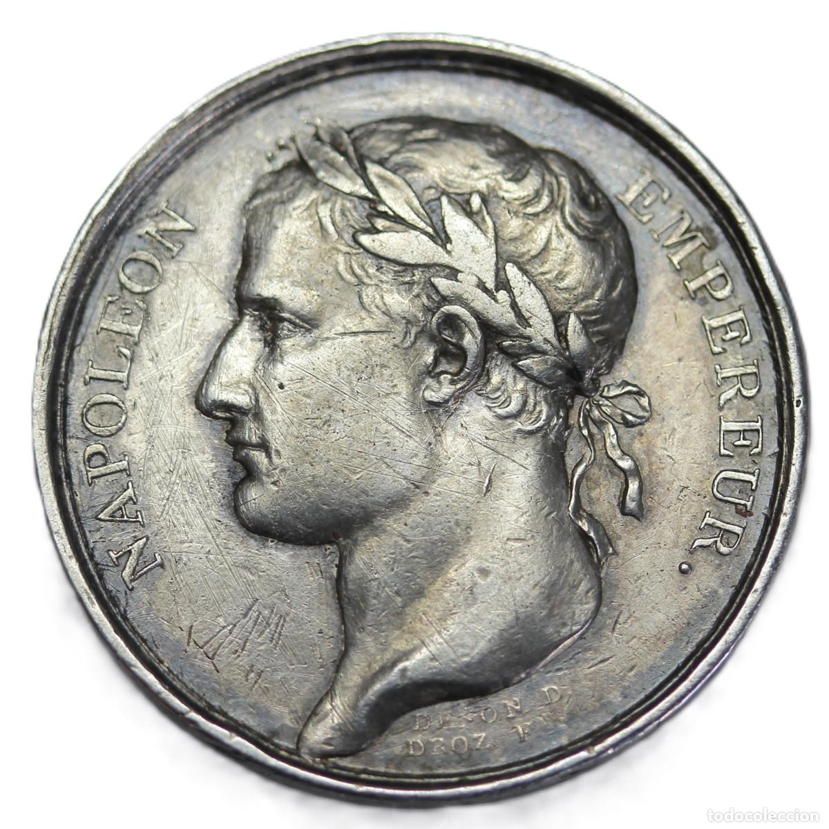 Medallas hist&oacute;ricas: Napole&oacute;n I, medalla del a&ntilde;o 1804, plata