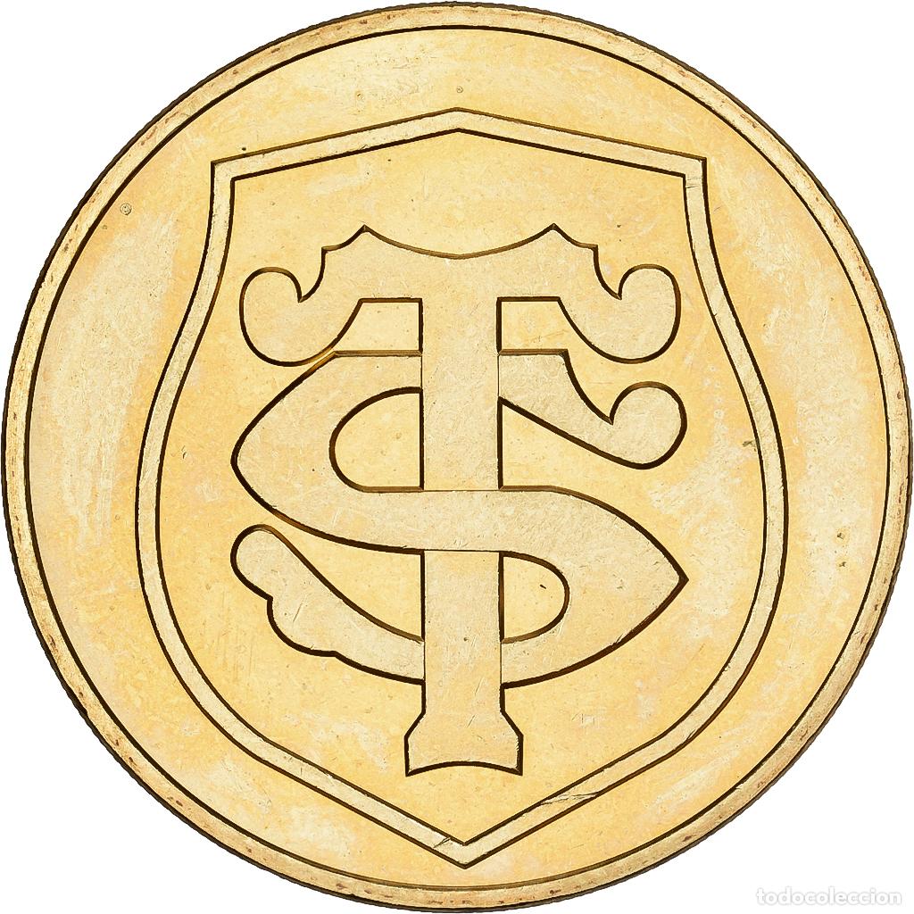 Medallas hist&oacute;ricas: [#1525092] Francia, zeton, Rugby, Stade Toulousain, 2017, Aluminio y cupron&iacute;quel, MDP, SC