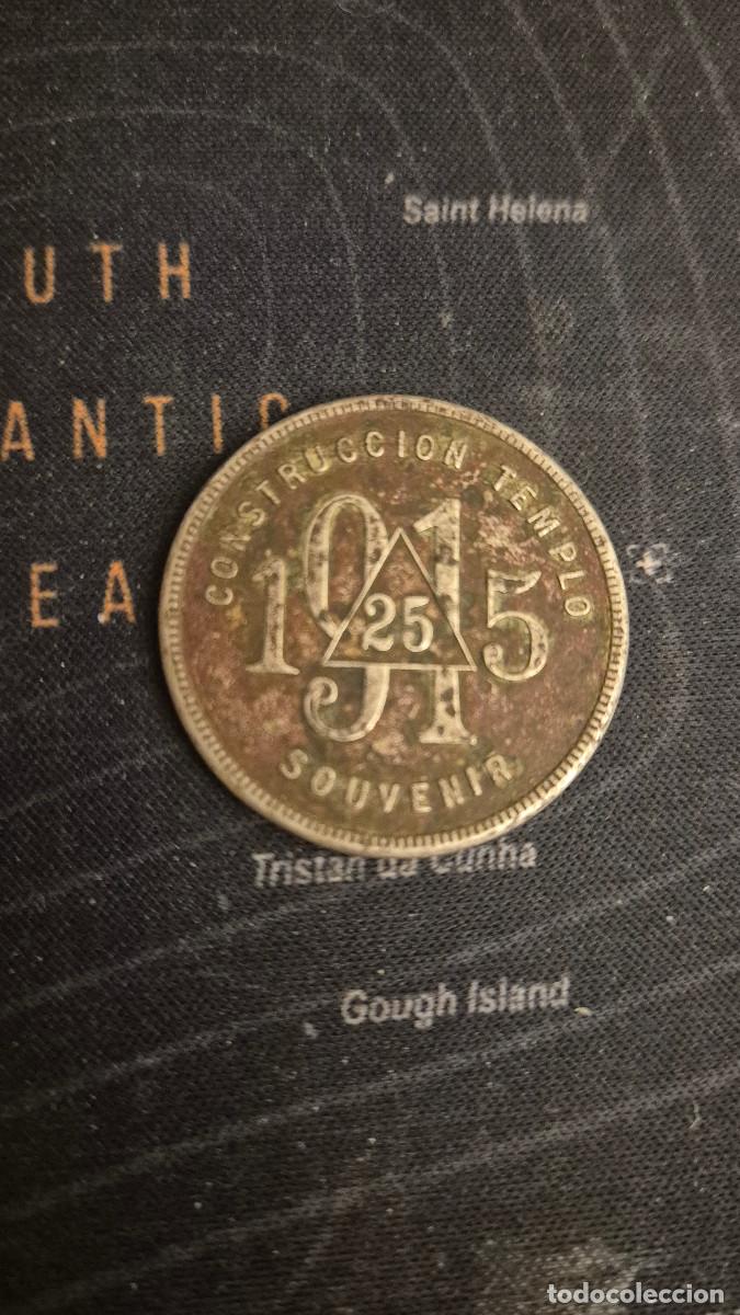 Medallas hist&oacute;ricas: CUBA VINTAGE medalla souvenir LOGIA MASONICA HOLGUIN