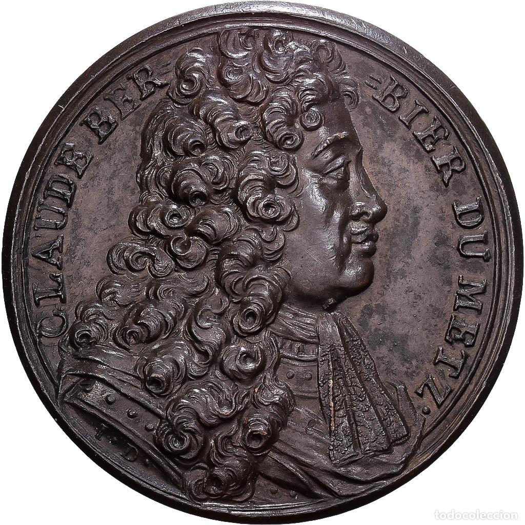 Medallas hist&oacute;ricas: [#1202911] Francia, medalla, CLAUDE BERBIER DU METZ, 1690, Bronce, Dassier, EBC+