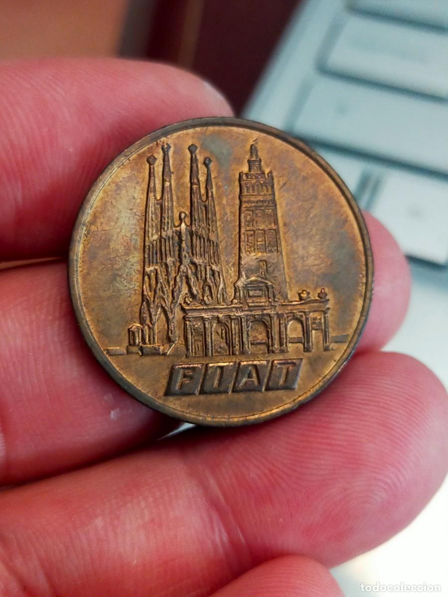 Medallas hist&oacute;ricas: MEDALLA MONEDA EXONUMIA FIAT EXPO SEVILLA MADRID CULTURAL OLIMPIADA BARCELONA 1992