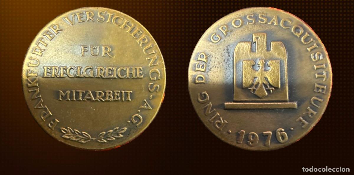 Medallas hist&oacute;ricas: Medalla alemana 1976 (Deutsche Lufthansa / DBP)