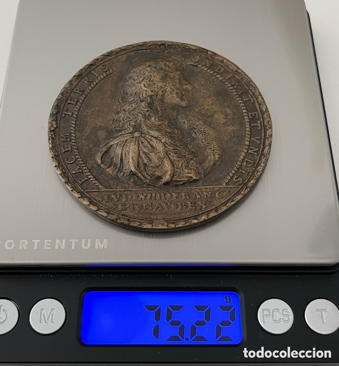 Medallas hist&oacute;ricas: Medalla de bronce de 1666 Luis XIV - Foto 4
