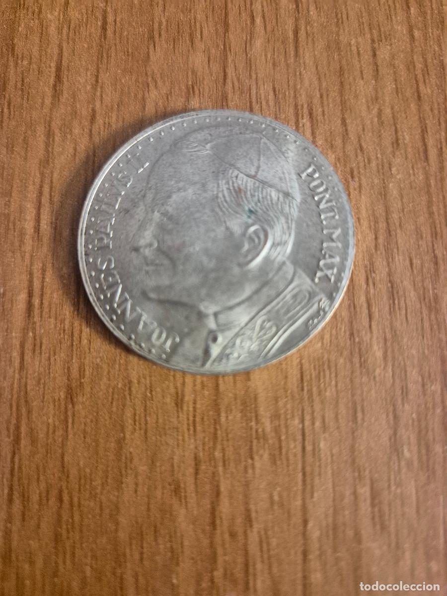Medallas hist&oacute;ricas: MONEDA, PONT,MAX JOANNES PAULUS II REVERSO ROMA - CITTA DEL VATICANO PIETA.